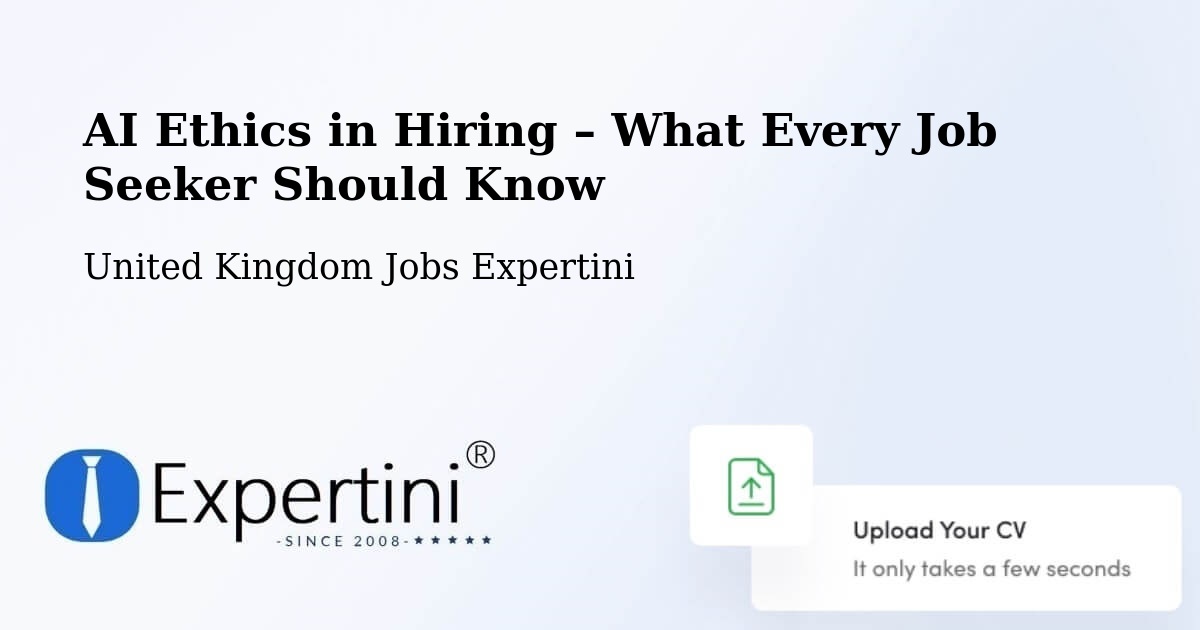 AI Ethics in Recruitment & Hiring – Exton - Exton, United Kingdom Jobs Expertini