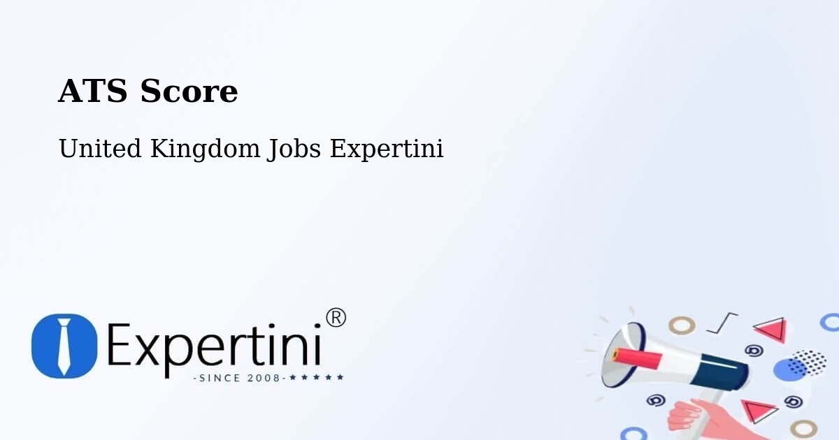 Resume ATS Score & Job Description Match Tool – Exton - United Kingdom Jobs Expertini