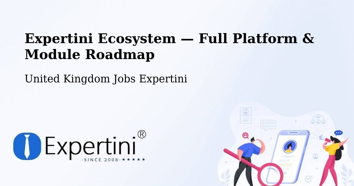 Expertini Ecosystem — Full Platform & Module Roadmap – Exton