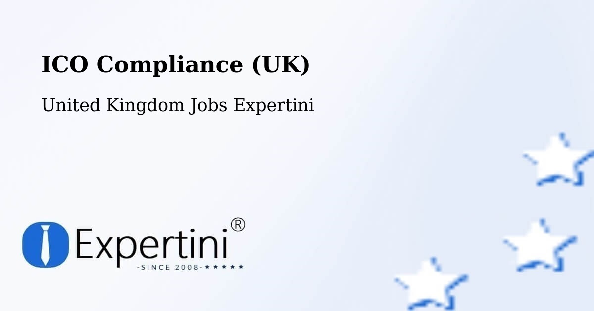 UK Data Protection & ICO Compliance – Exton - United Kingdom Jobs Expertini
