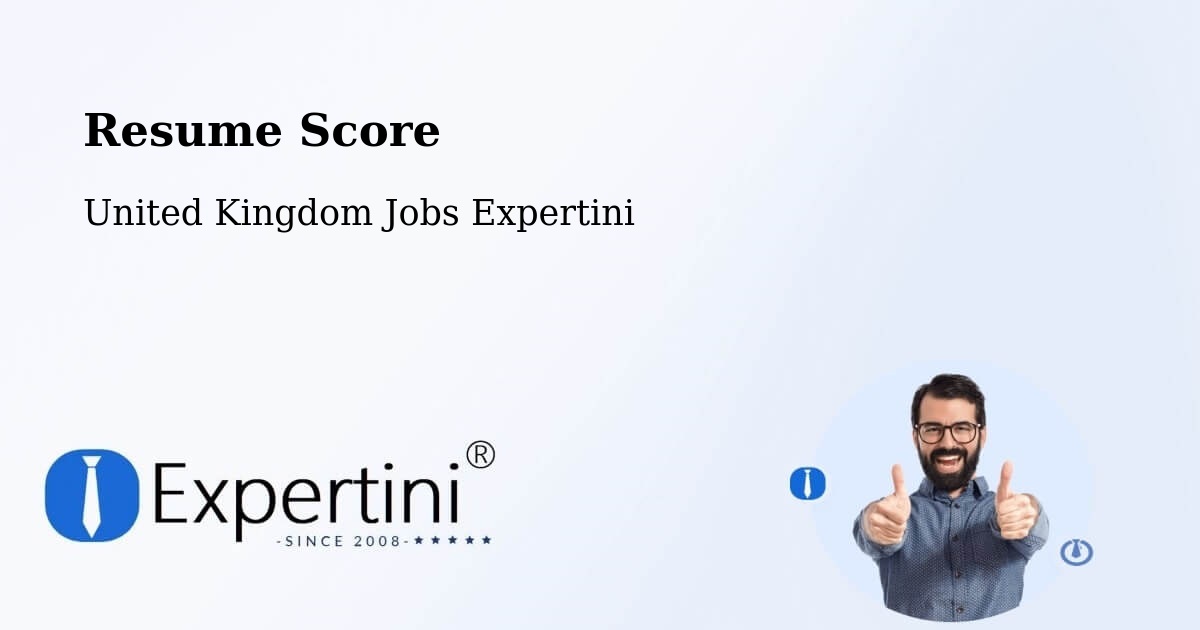 Resume Score & Job Description Match Tool – Exton - United Kingdom Jobs Expertini